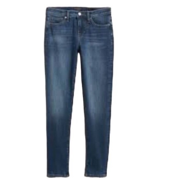 Banana Republic Mid Rise Skinny Jeans Blue Size 26 - Picture 1 of 13